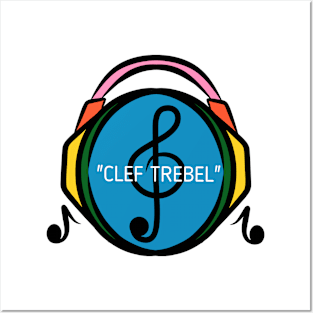 The clef treble sym Posters and Art